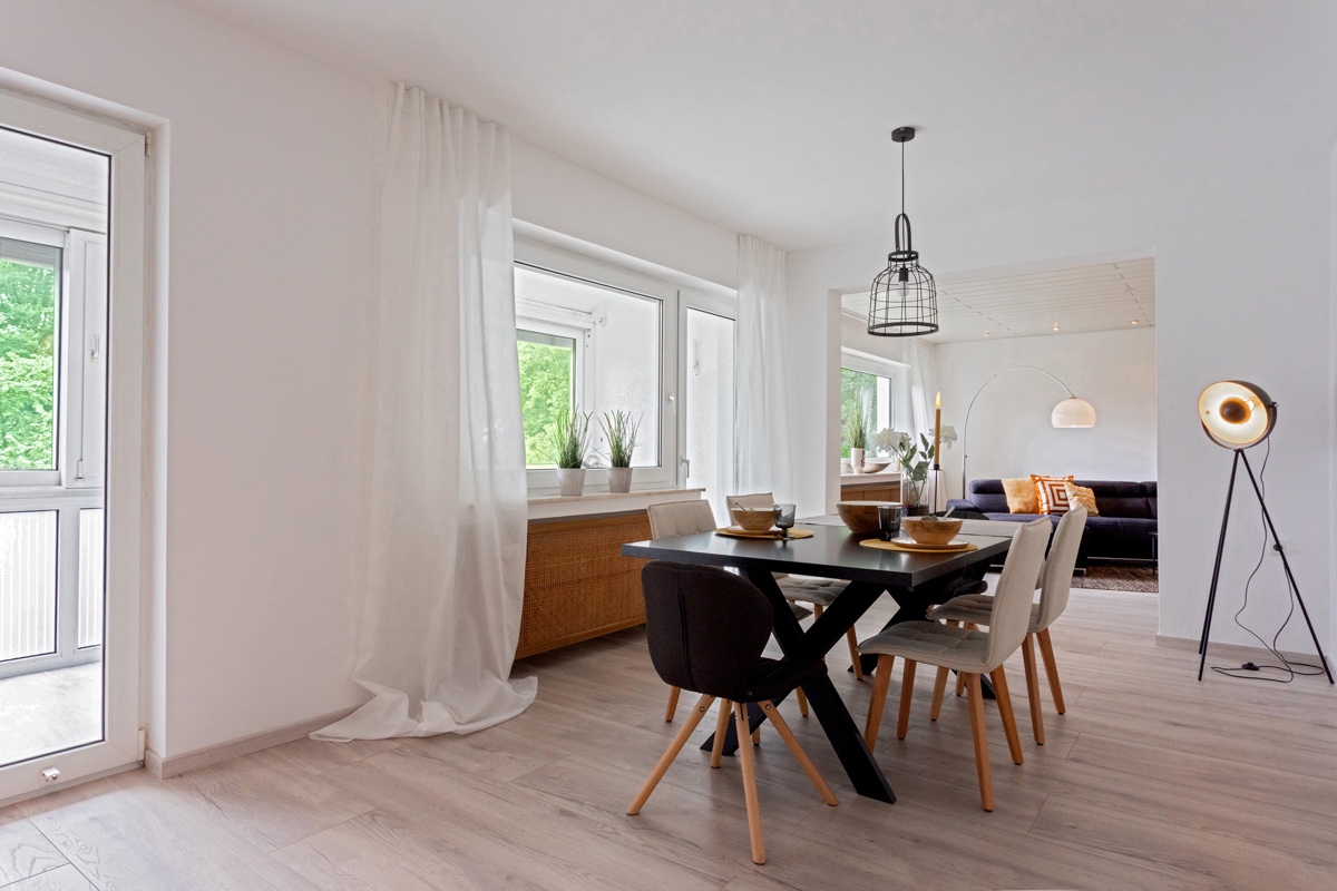 Ess und Wohnzimmer nachher